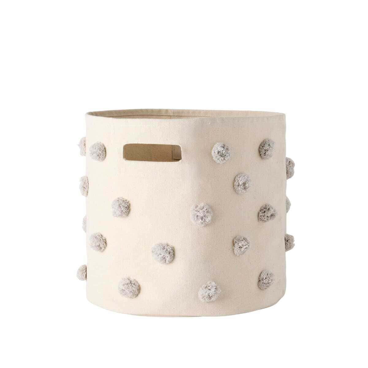 Cesta de Pom Pom Pehr, Cesto (Gris) | Almacenamiento de