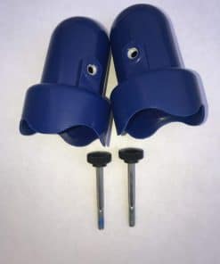 Tapas de poste de trampolín Skywalker grandes, 2 unidades -