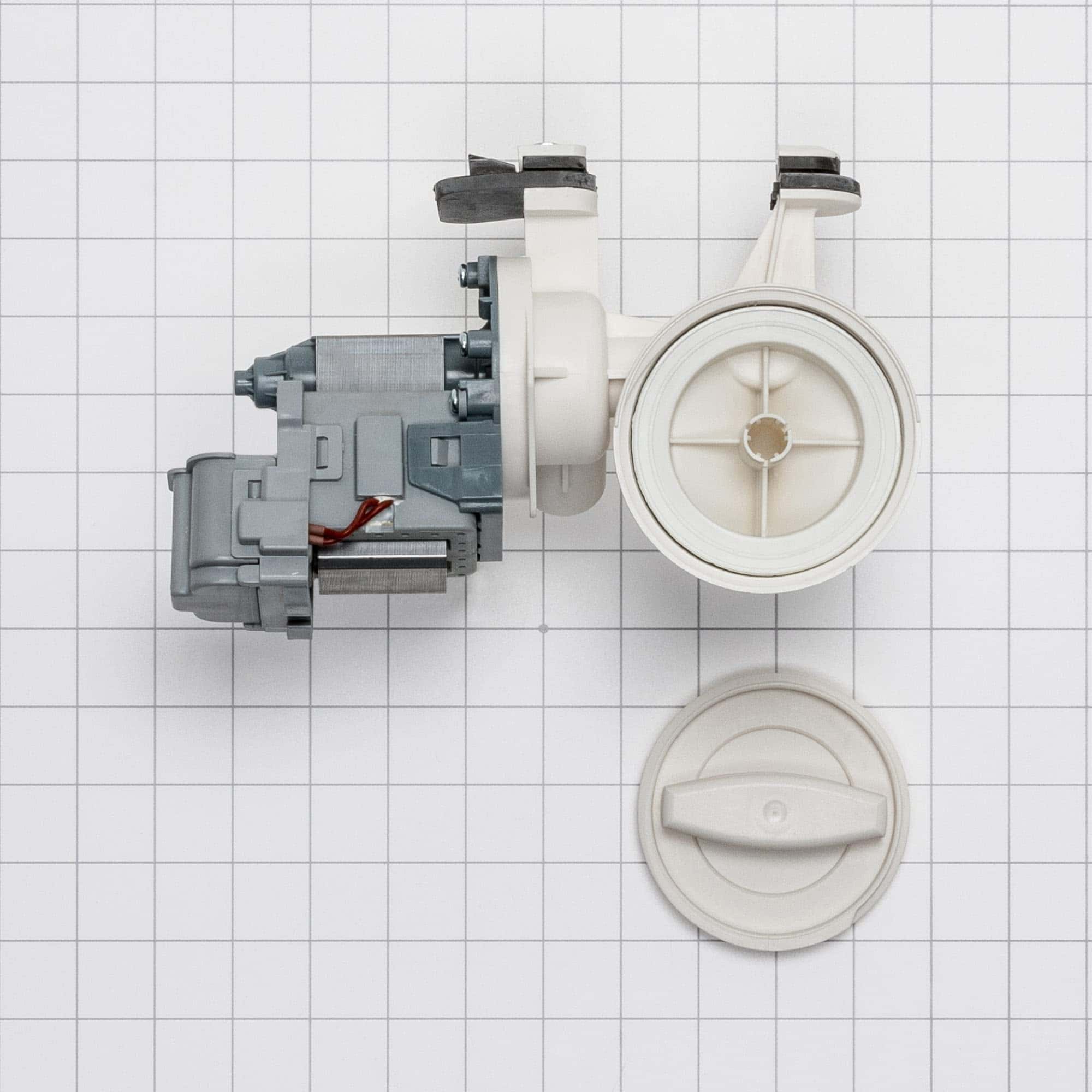 Bomba de drenaje para lavadora Whirlpool WPW10730972, color - Imagen 9