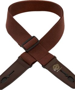 Correa de guitarra Lock-It LIS-048C2-BRN/BRN - Marrón