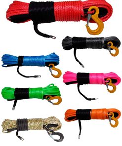 California Cordage DynaTech UHMWPE Winch Rope con Gancho