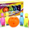 Set de Bolos Coloridos Deluxe de 9'' con Bola de Bolos de