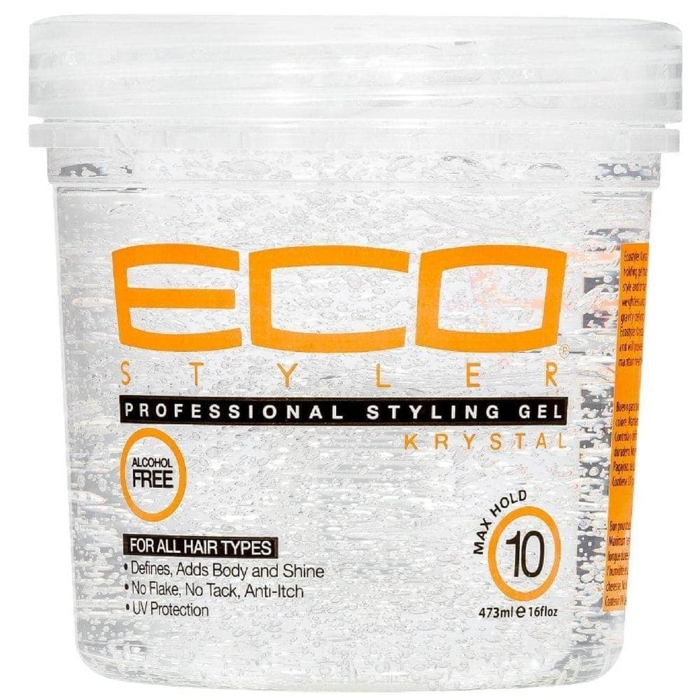 Gel para peinar EcoStyler Krystal de ECOCO, 32 oz (Pack de
