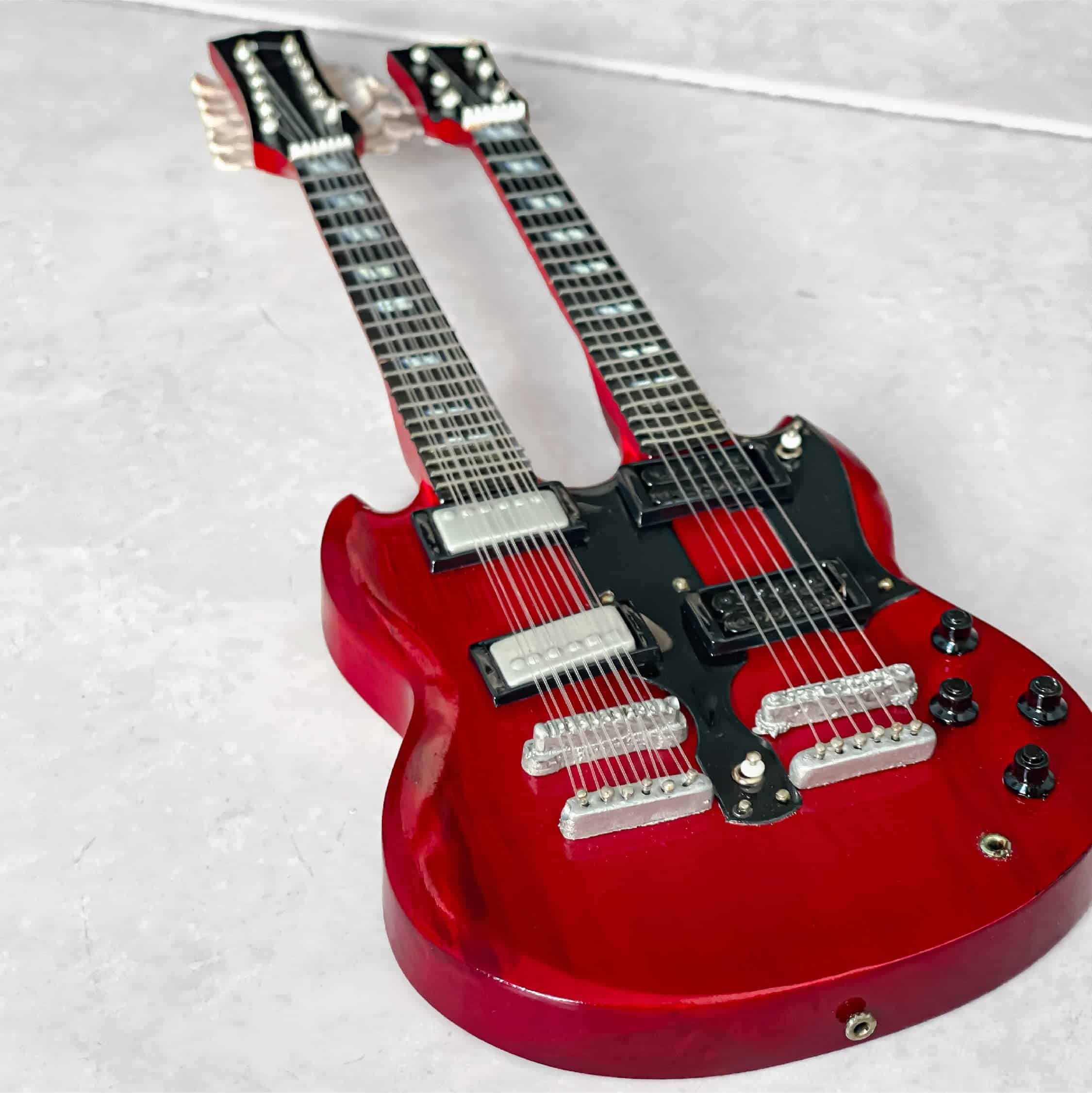 Réplica de Guitarra Miniatura de Jimmy Page - 10 Pulgadas - Imagen 9