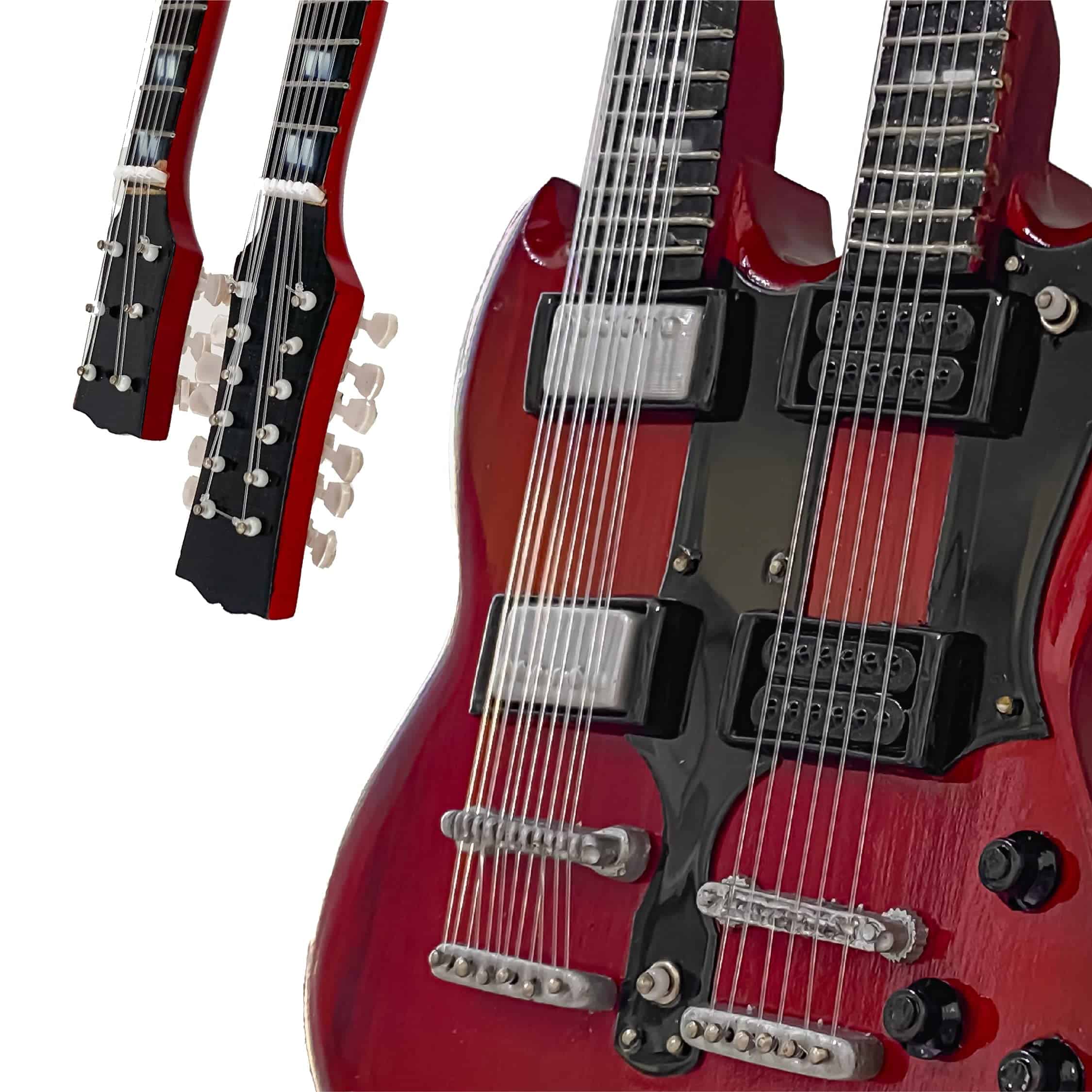 Réplica de Guitarra Miniatura de Jimmy Page - 10 Pulgadas - Imagen 10