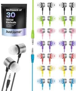 Paquete de 30 Audífonos Jelly Matte - Audífonos para el