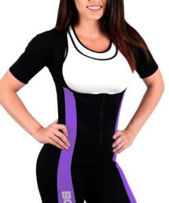 Traje de Sauna para el Cuerpo Body Spa -Morado
