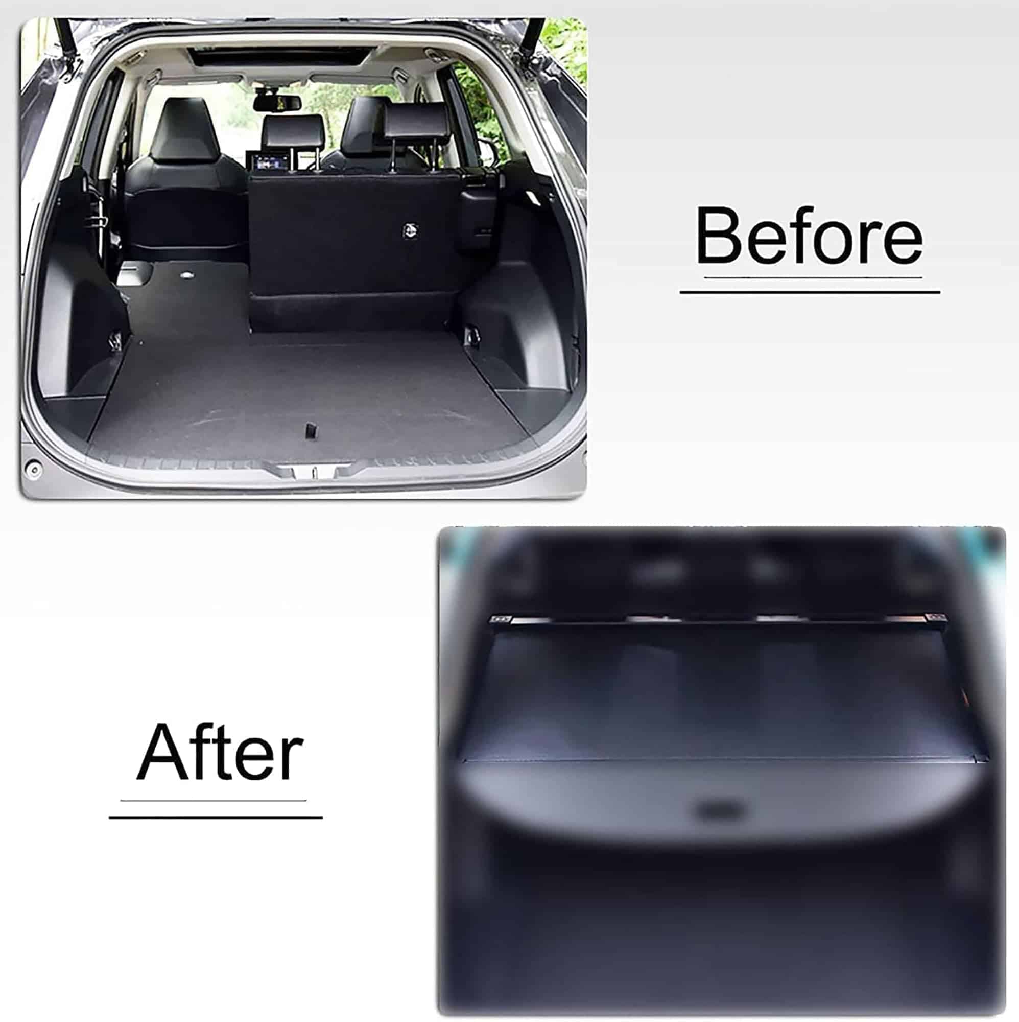 Cubierta de carga retráctil kaungka compatible con VW - Imagen 5