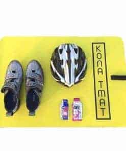 Tapete de Transición de Triatlón Kona T, Neopreno (Amarillo)