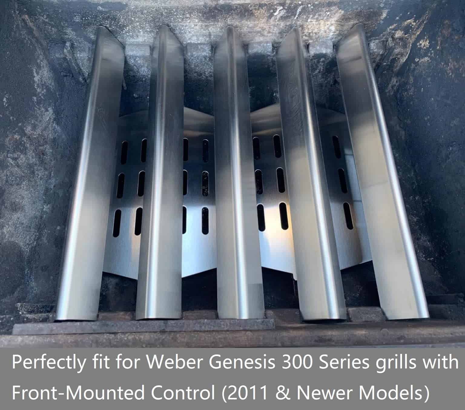 Barras Flavorizer de 17.5 pulgadas para Weber Genesis 300 - Imagen 4