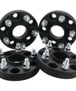 DCVAMOUS 4PC Espaciadores de Rueda Hubcentric negros de