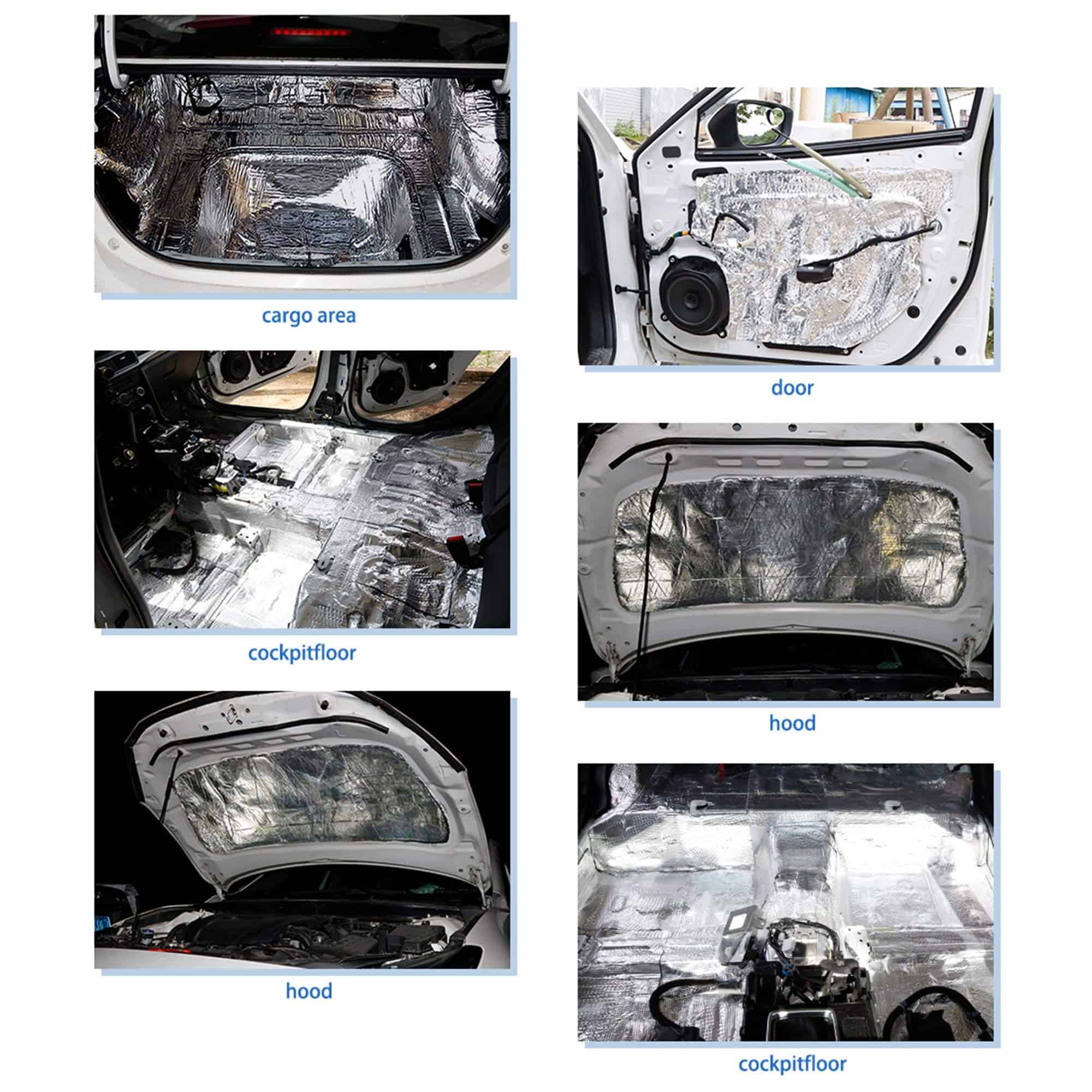 Aislante Térmico y de Sonido para Coche 394mil 10.76sqft de - Imagen 6