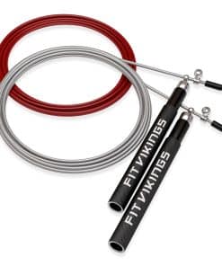 Cuerdas para saltar para fitness con 2 cables para saltar -