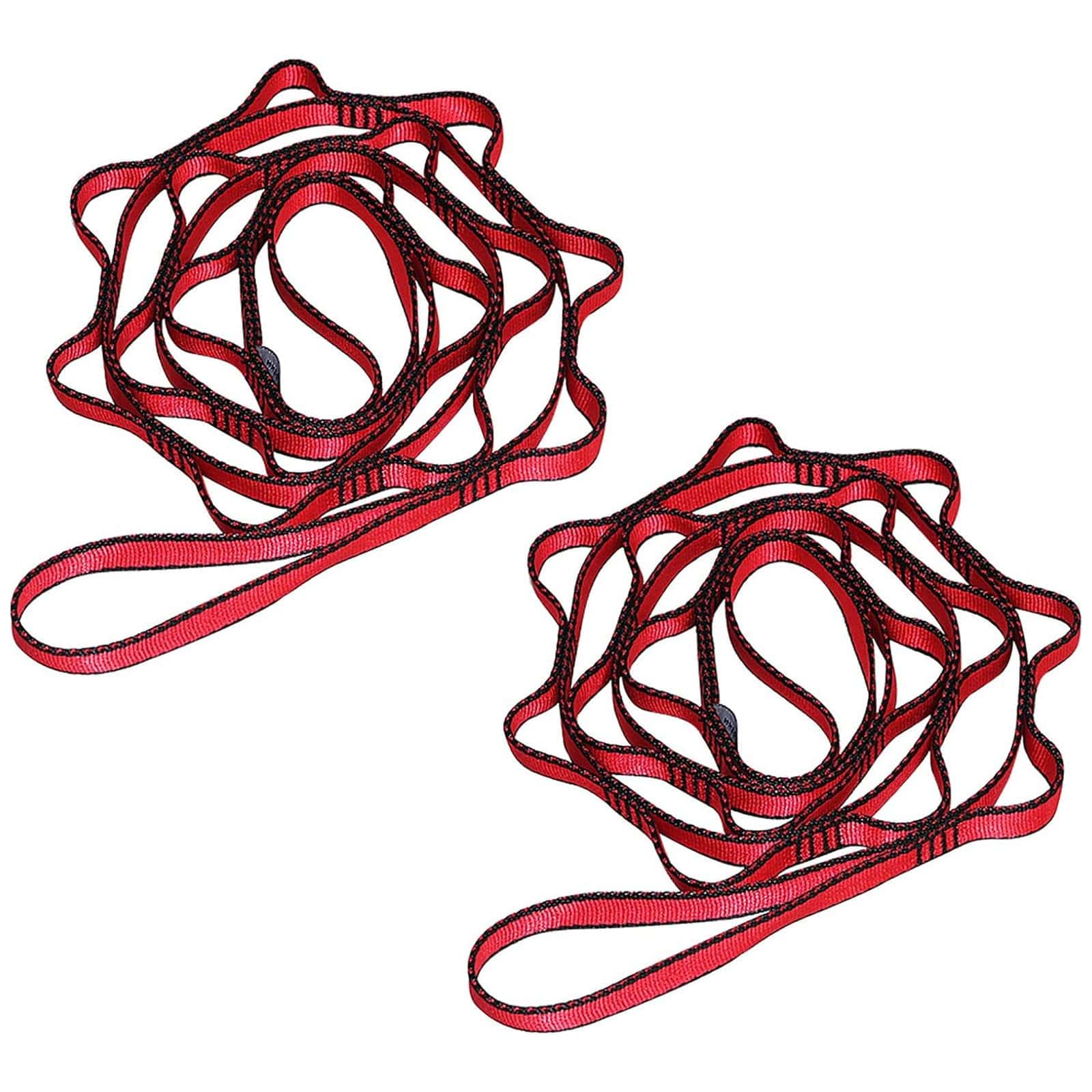 KIKIGOAL 2pcs Safety Daisy Chains Strong Climbing Strap