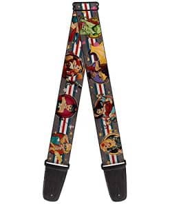 Correa de guitarra Buckle-Down - DC Bombshell Pin-Up Girls