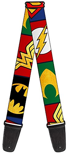 Correa de guitarra Buckle-Down - Justice League 5-Superhero