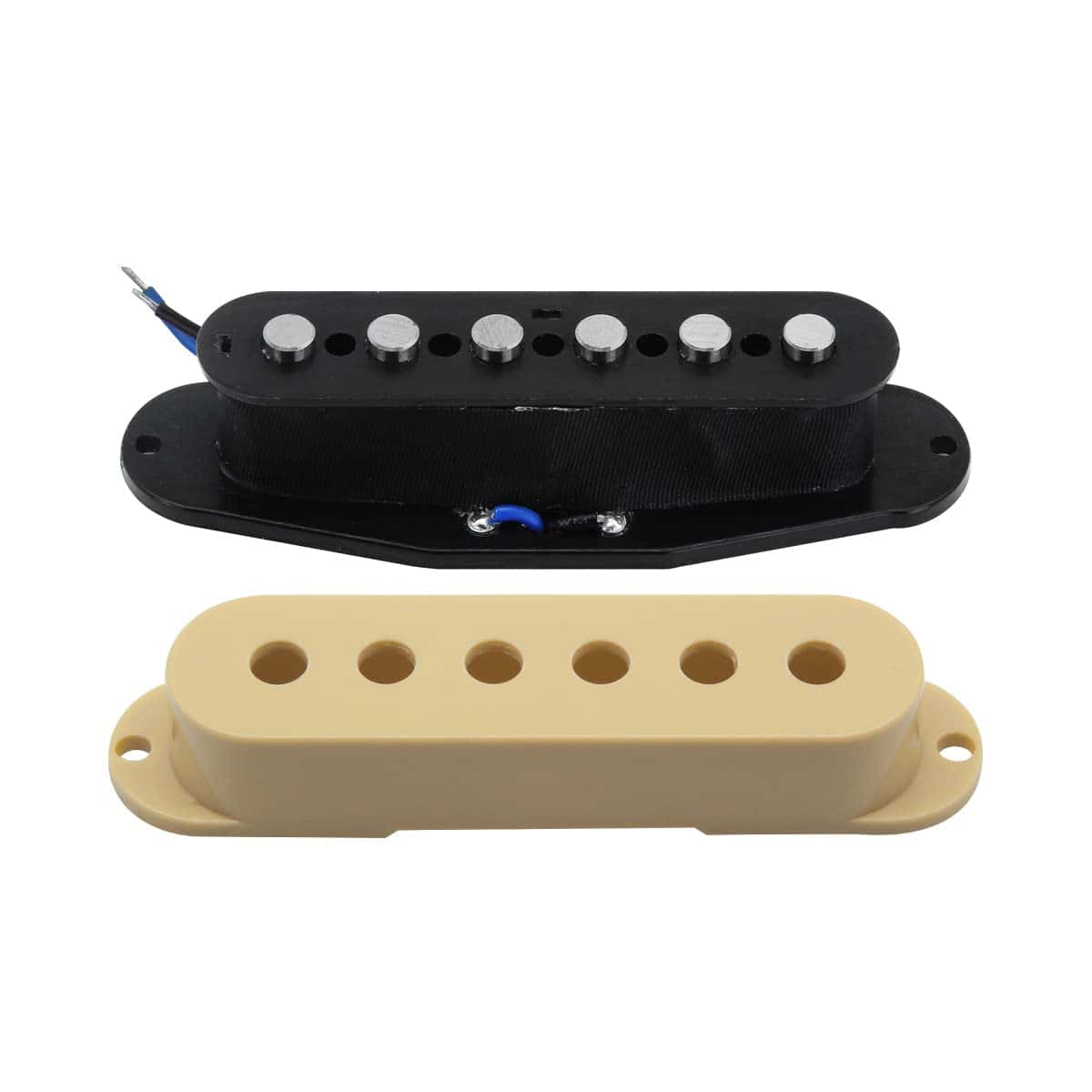 Set de Pastillas de Guitarra FLEOR Alnico 5 -Crema - Imagen 3
