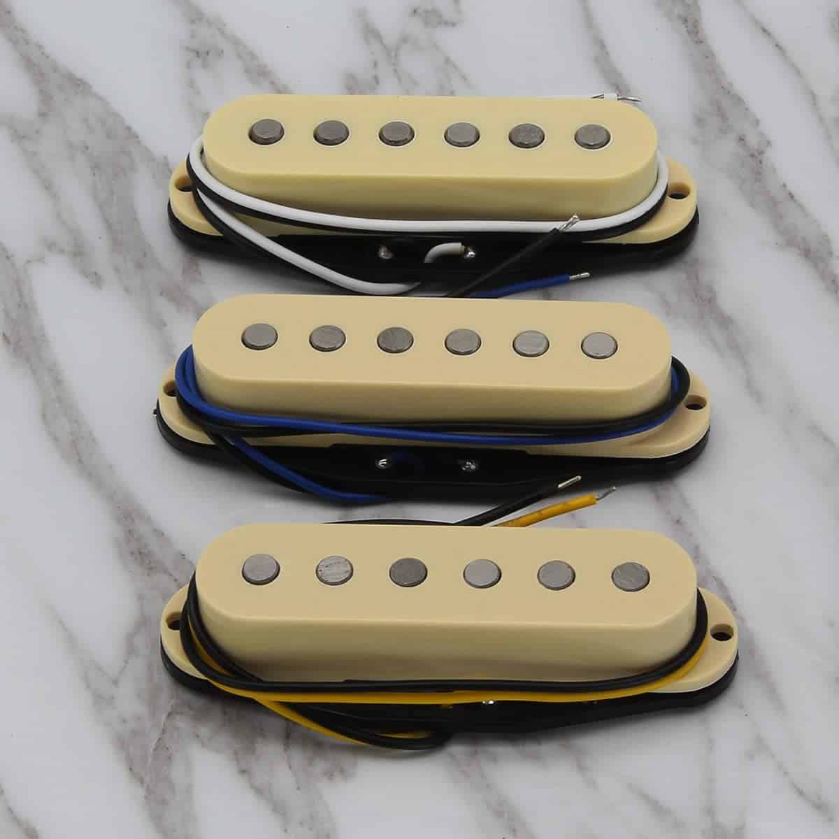Set de Pastillas de Guitarra FLEOR Alnico 5 -Crema - Imagen 6