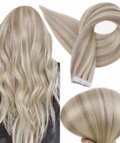 Extensiones de Cabello Rubias de Tape in Full Shine 16