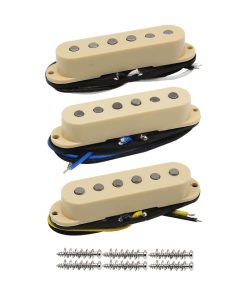 Set de Pastillas de Guitarra de Bobina Simple Alnico 5 para