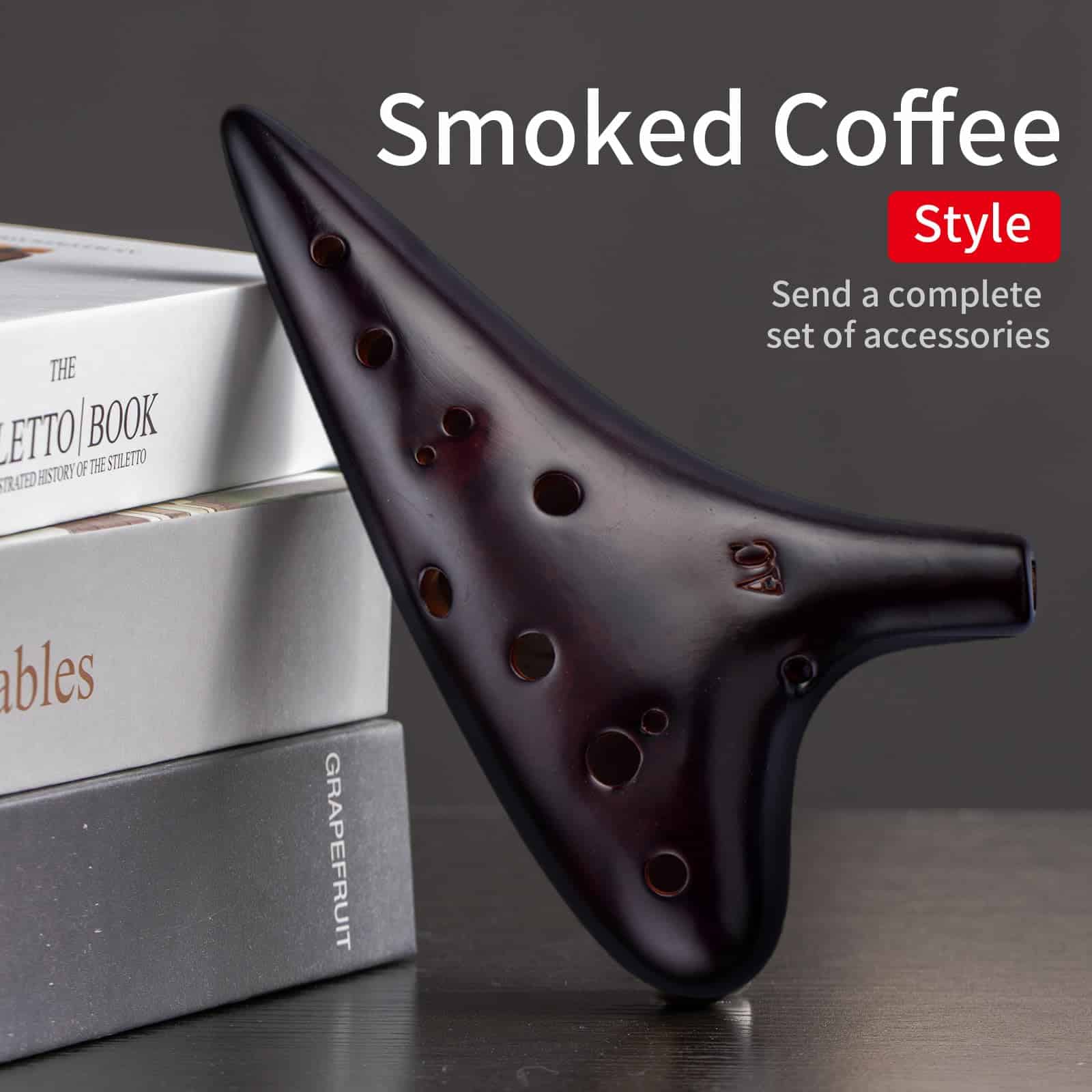 Ocarina Alto C de Cerámica de 12 Agujeros 'Alegría del - Imagen 7