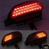 Soporte de luz trasera LED Smoked Tri-Bar Wide para
