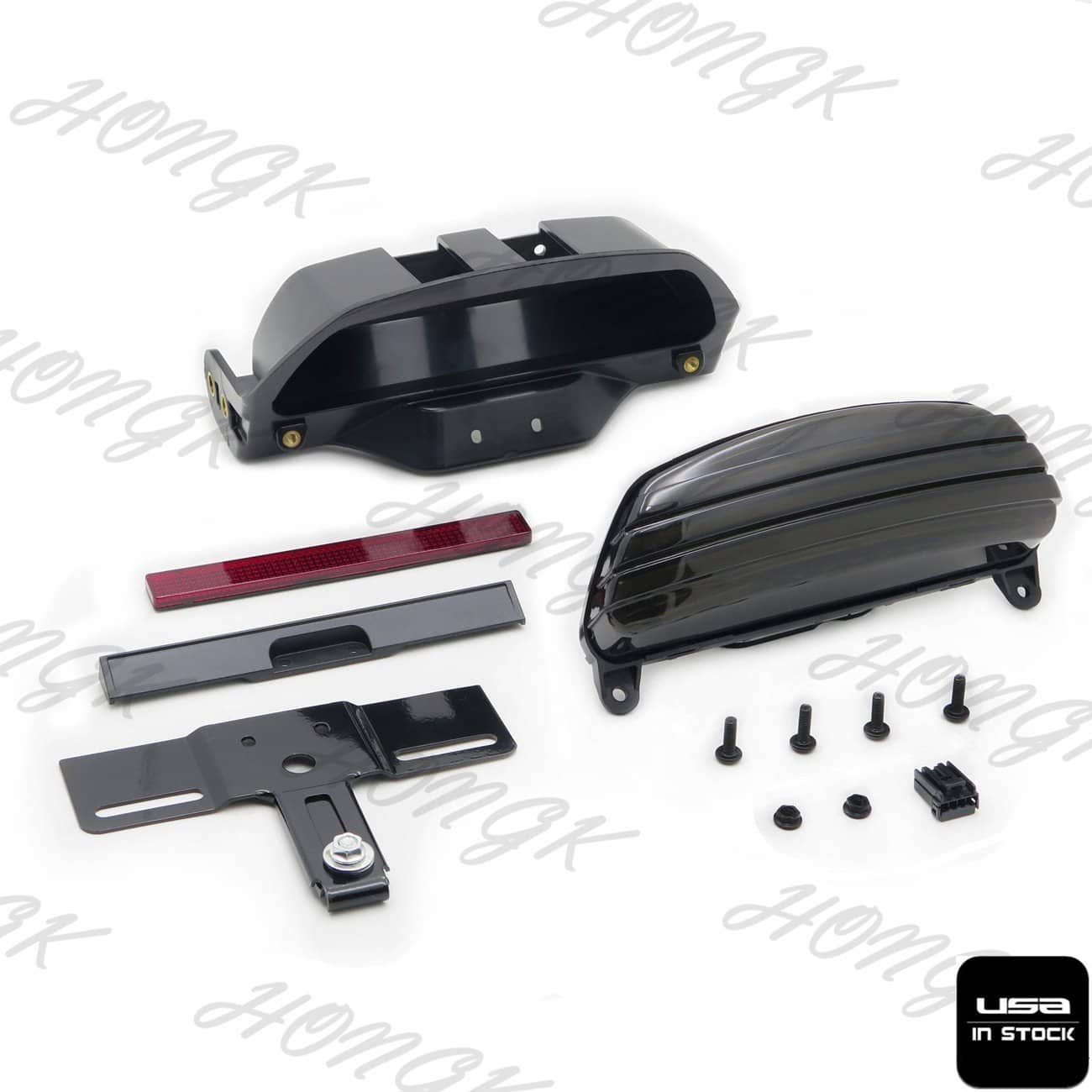 Soporte de luz trasera LED Smoked Tri-Bar Wide para - Imagen 6