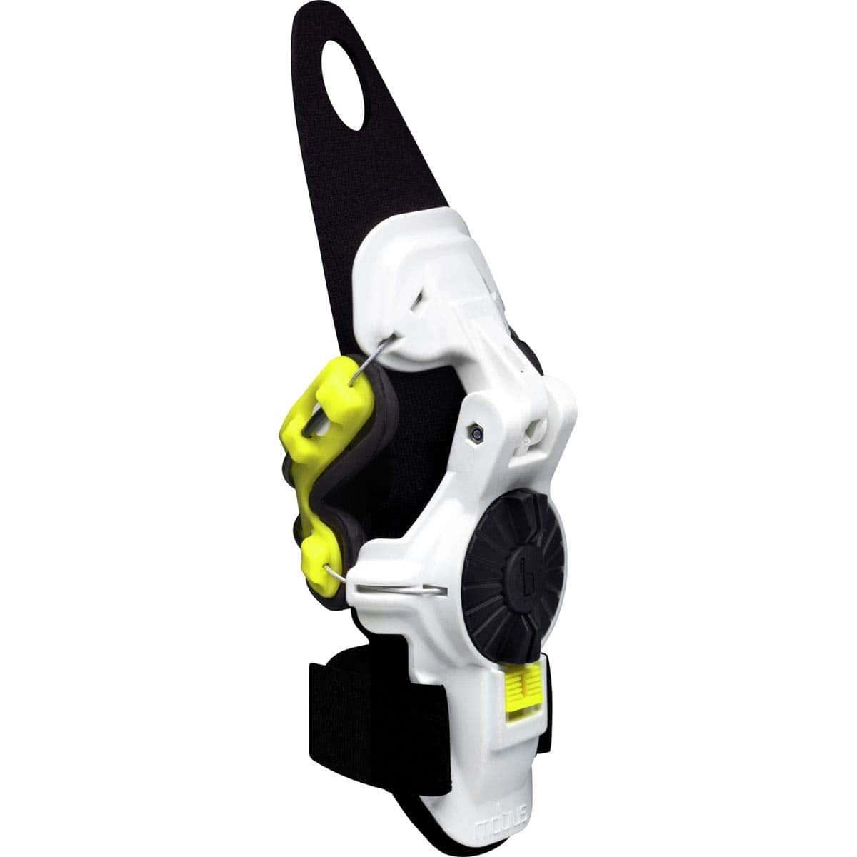 Muñequera Mobius X8 - Blanco/Amarillo Ácido S/M