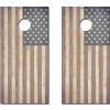Calcomanías de Tablero de Cornhole con Bandera Americana