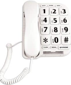 Teléfono de Botón Grande JeKaVis JF11W para Personas