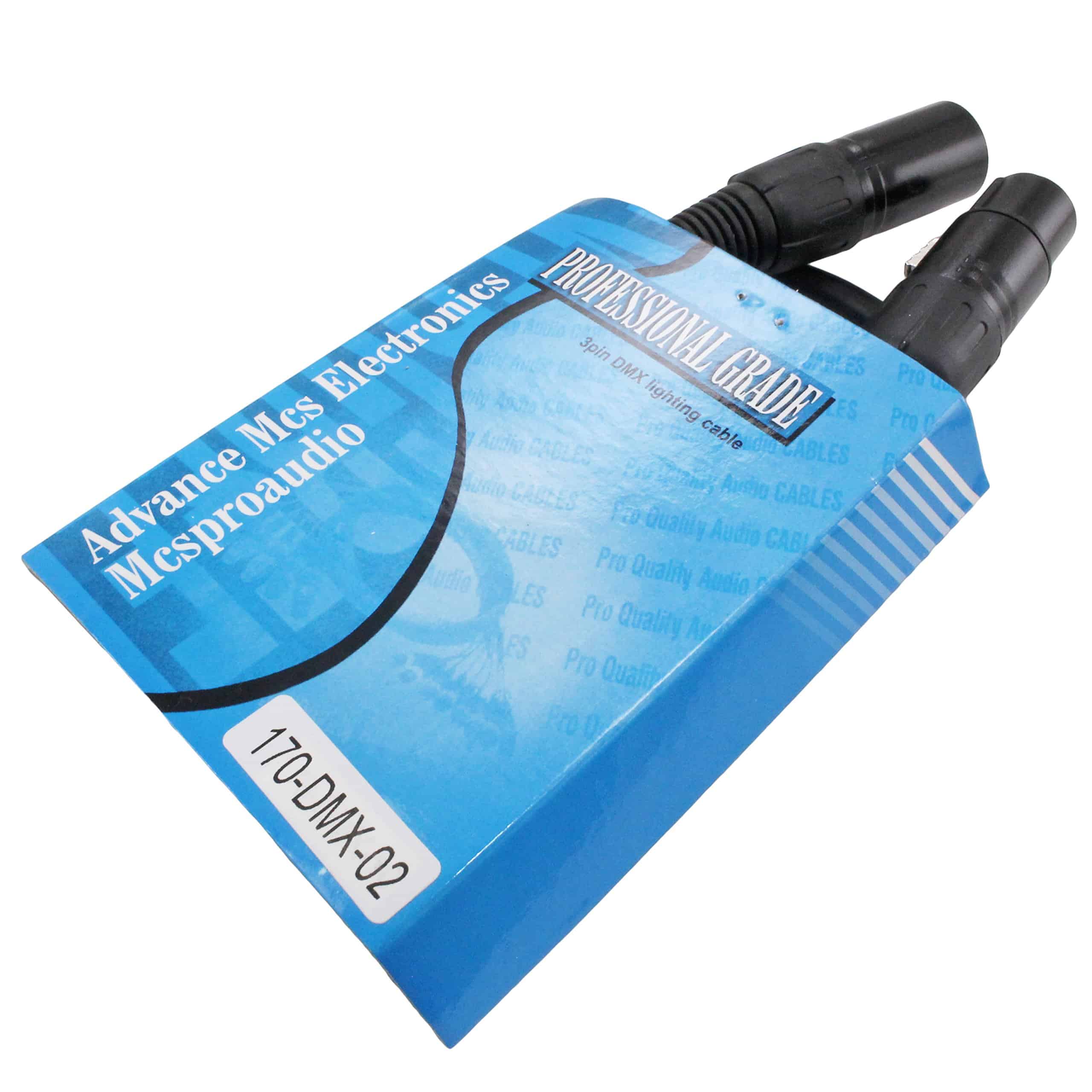 Cable de Iluminación DMX MCSPROAUDIO de 3 Pines XLR de 110 - Imagen 5