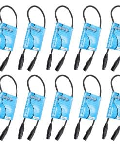 Cable de Iluminación DMX MCSPROAUDIO de 3 Pines XLR de 110