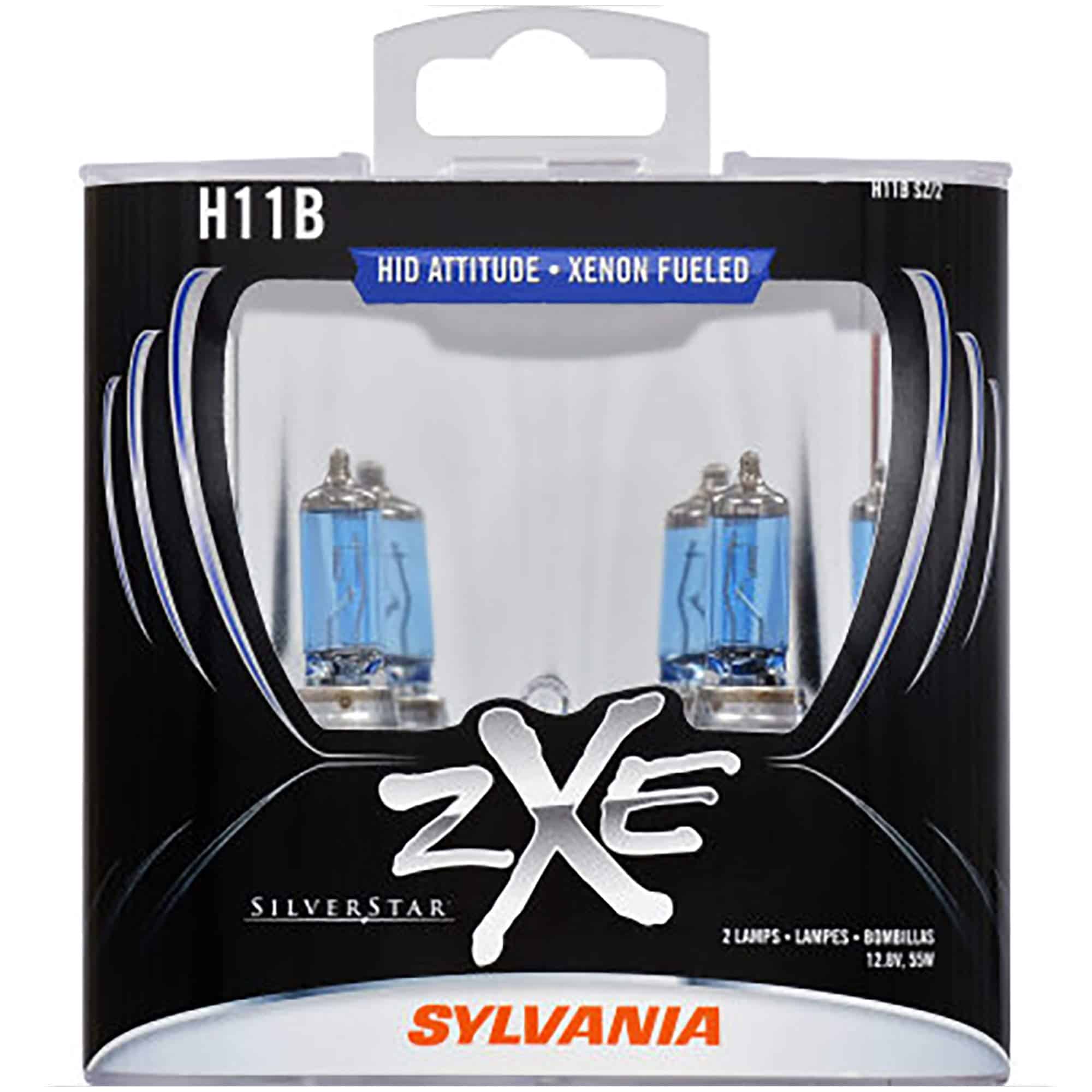 SYLVANIA - H11B (64241) SilverStar zXe Bombilla de faro