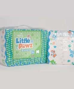 Pañales para Adultos ABU Little Pawz (Tamaño Mediano)