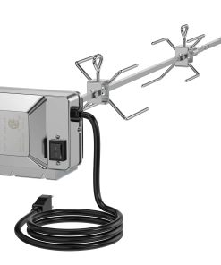 Kit de Parrilla para Asador Giratorio de Acero Inoxidable