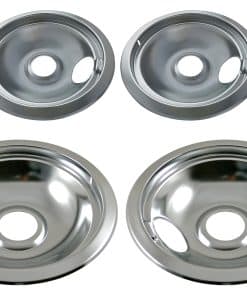 Juego de sartenes cromados Made in the USA de Kitchen