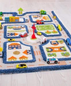 Tapete y Alfombra Gruesa 3D IVI para Niños en Diseño de una