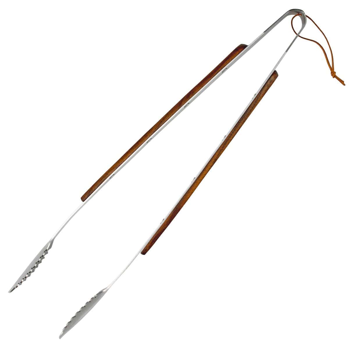 Pinzas de Barbacoa Lamson Premier con Mango de Nogal