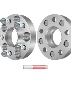 ECCPP 2PCS 1" separadores de rueda cubo central de 5 pernos