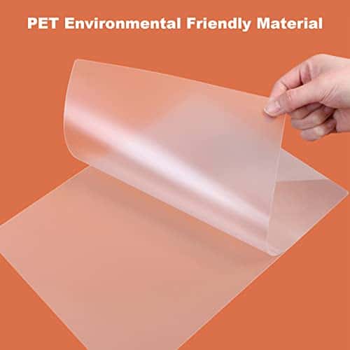 FungLam Laminating Sheets, 8.9 x 11.4 pulgadas Fundas de - Imagen 4