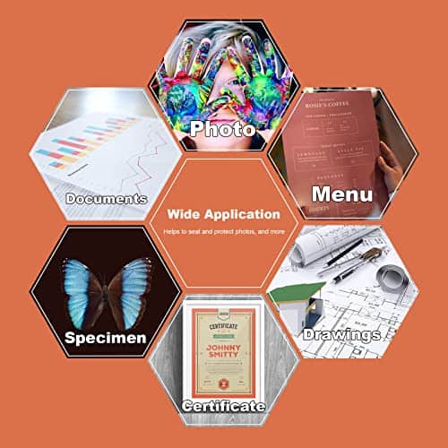 FungLam Laminating Sheets, 8.9 x 11.4 pulgadas Fundas de - Imagen 8