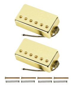 Set de pastillas de guitarra Humbucker FLEOR Alnico5 Dorado