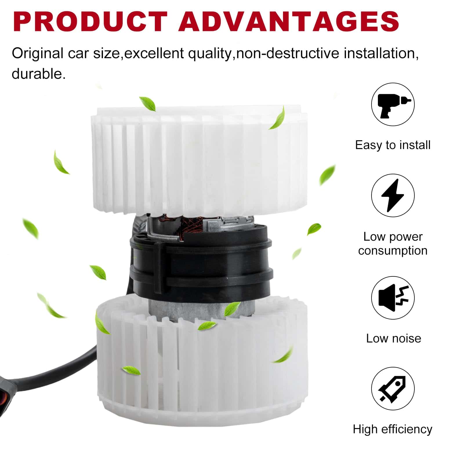 Ensamblaje del motor del ventilador HVAC TOPAZ para Audi A8 - Imagen 3