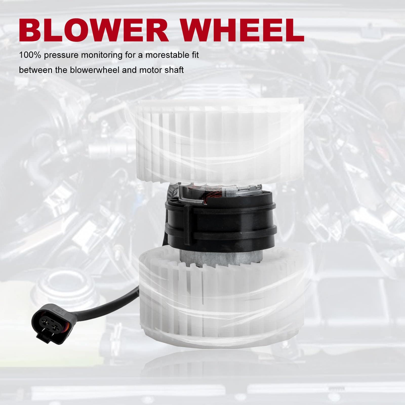 Ensamblaje del motor del ventilador HVAC TOPAZ para Audi A8 - Imagen 6