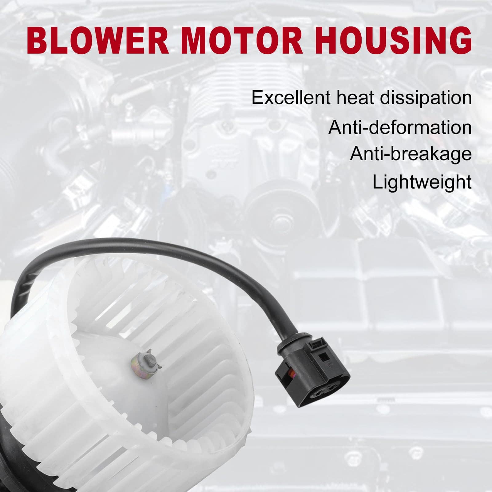 Ensamblaje del motor del ventilador HVAC TOPAZ para Audi A8 - Imagen 7