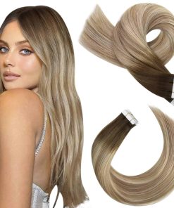 Extensiones de Cabello Humano Moresoo Tape in Ombre