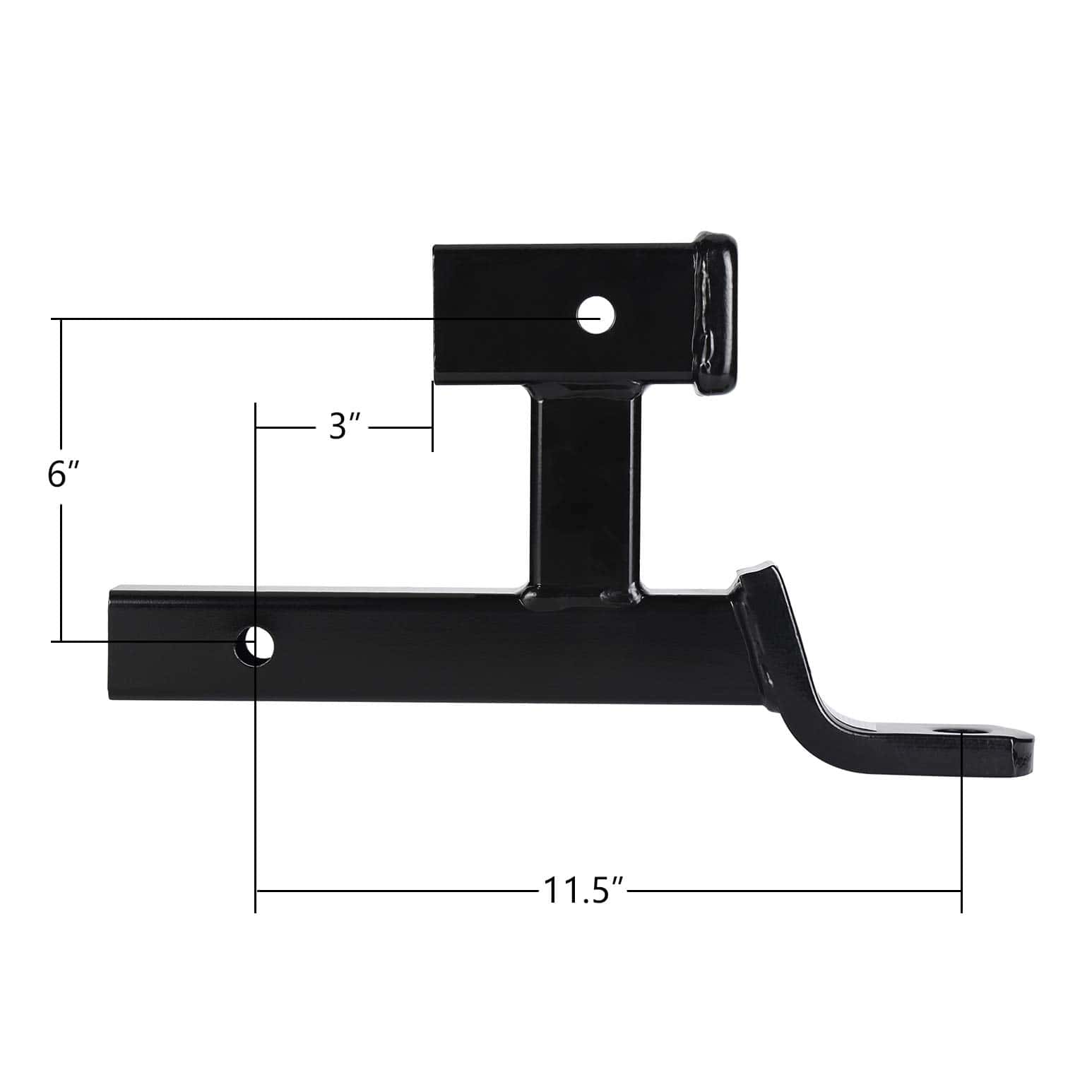 Montaje de bola de remolque multiusos HITOWMFG 2" receptor - Imagen 3