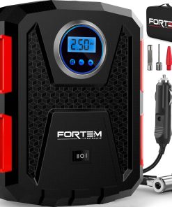 Compresor de aire portátil FORTEM 150 PSI, Bomba de aire