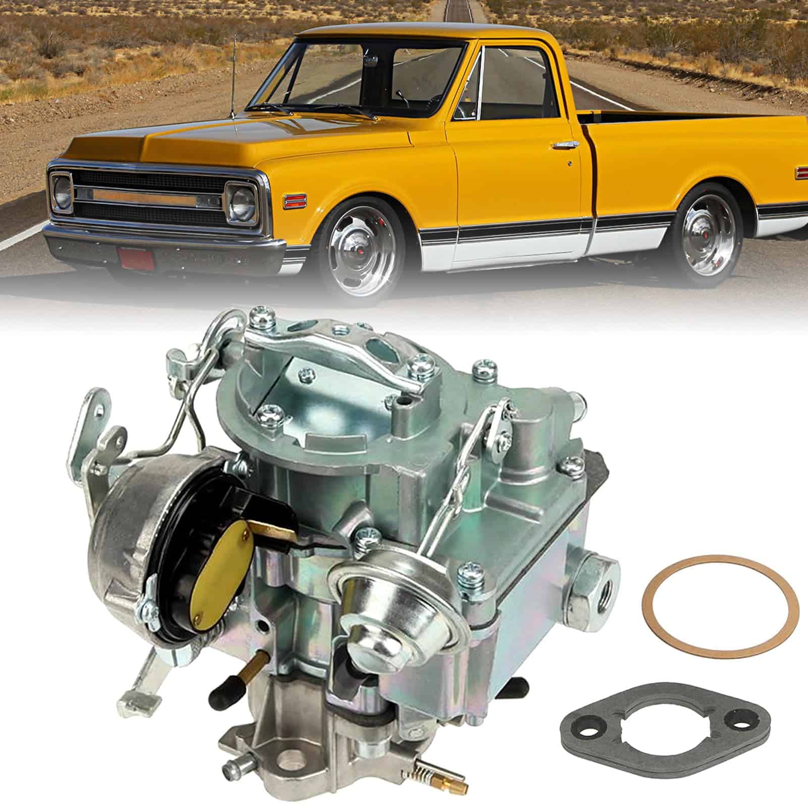 Carburador de 1 Barril para Chevrolet GMC L6 - 4.1L 250 &