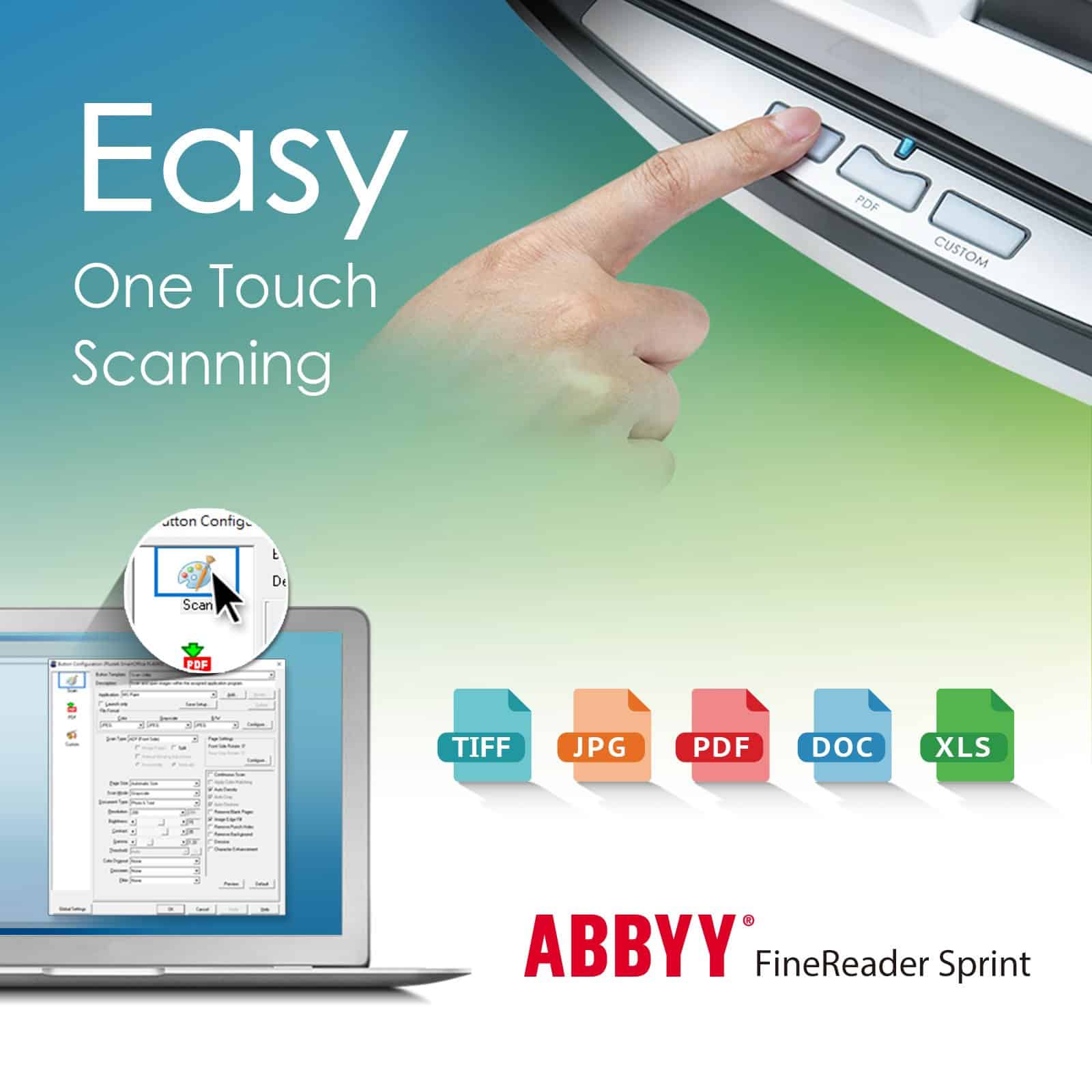 Plustek PL4080 - Escáner de alta velocidad y versátil, de - Imagen 8